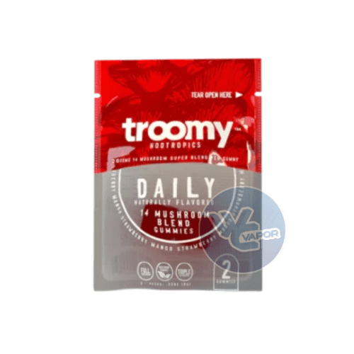 Troomys Nootropics Daily/14 mushroom blend 2000mg (2-Pack)