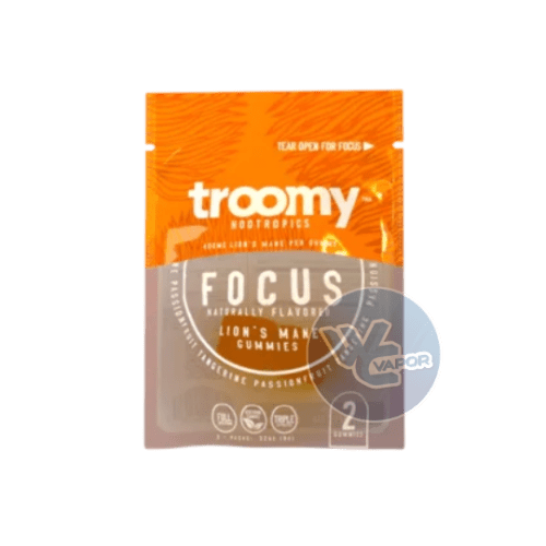 Troomys Nootropics Focus/Lion's Mane 400mg (2-Pack)