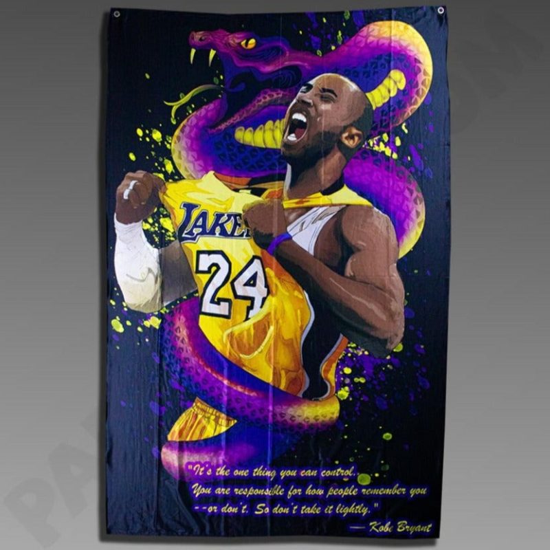 BlackMambaTapestry KobeBryant