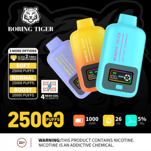 BoringTiger25000Disposable