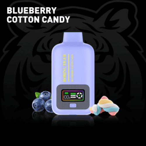 BoringTiger25000Disposable BlueberryCottonCandy