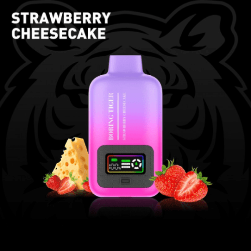 BoringTiger25000Disposable StrawberryCheesecake