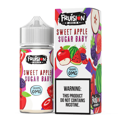 Fruision - Sweet Apple Sugar Baby - 100mL 00mg