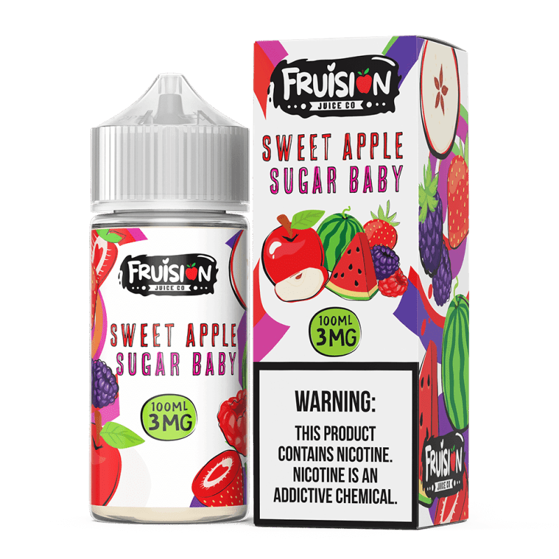 Fruision - Sweet Apple Sugar Baby - 100mL 03mg