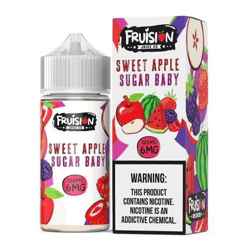 Fruision - Sweet Apple Sugar Baby - 100mL 06mg