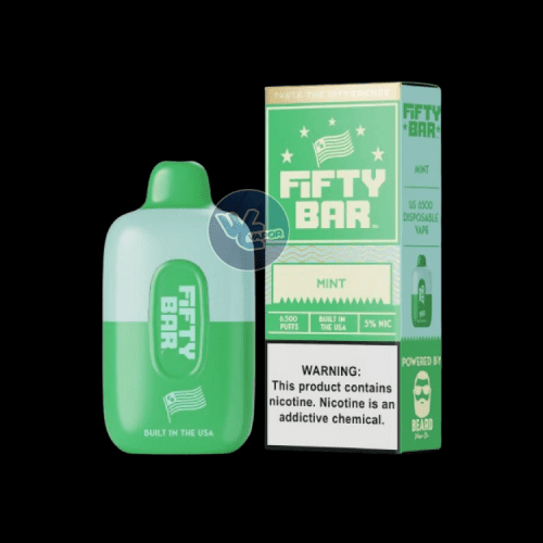 Fifty Bar Disposable by Beard Vapor - Mint