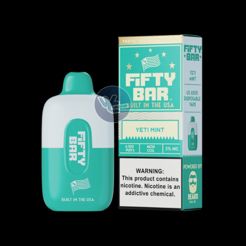 Fifty Bar Disposable Yeti Mint