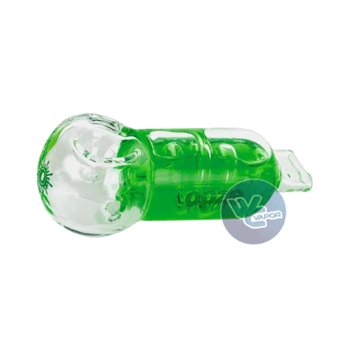 Ooze - Freezable Glycerin Glass Hand PIpe - Green