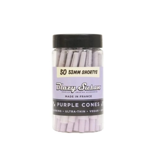 Blazy Susan Purple Cones 53mm Shorties 50-Pack