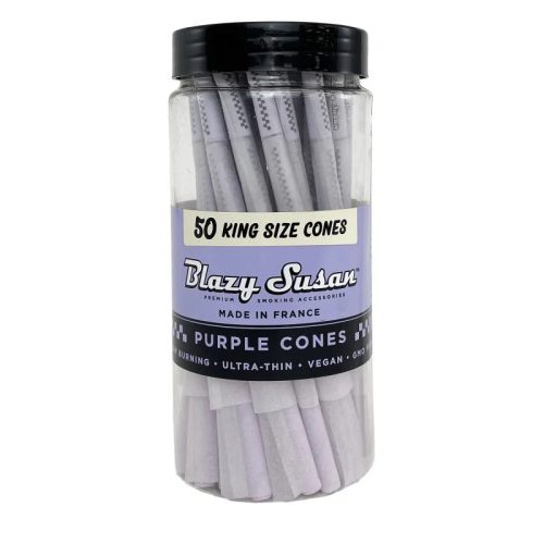 Blazy Susan Purple Cones King Size 50-Pack