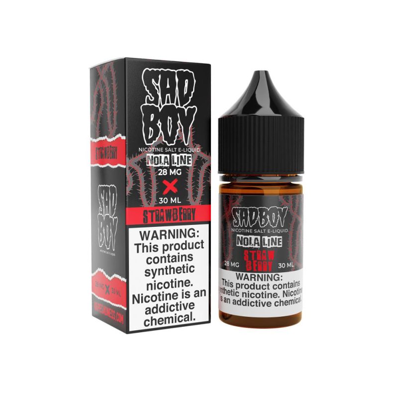 SadboySalt StrawberryNola 30mL