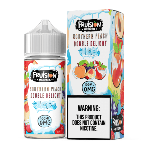 Fruision Ice - Southern Peach Double Delight Ice - 100mL- 00mg