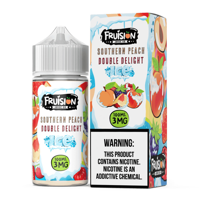 Fruision Ice - Southern Peach Double Delight Ice - 100mL- 03mg