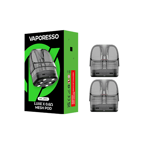 2-Pack of Vaporesso Luxe X 0.6ohm Pods