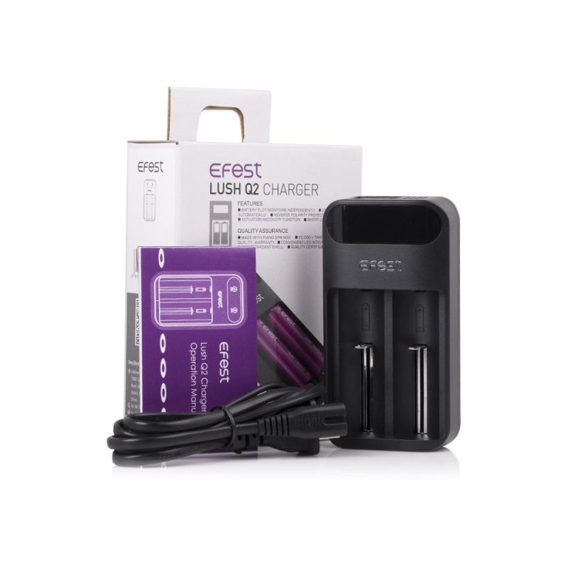 efest lush q2 2 bay intelligent led battery charger 2