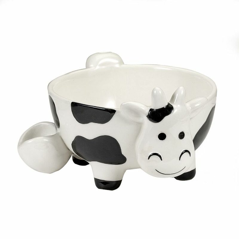 fashioncraft cow cereal bowl pipe